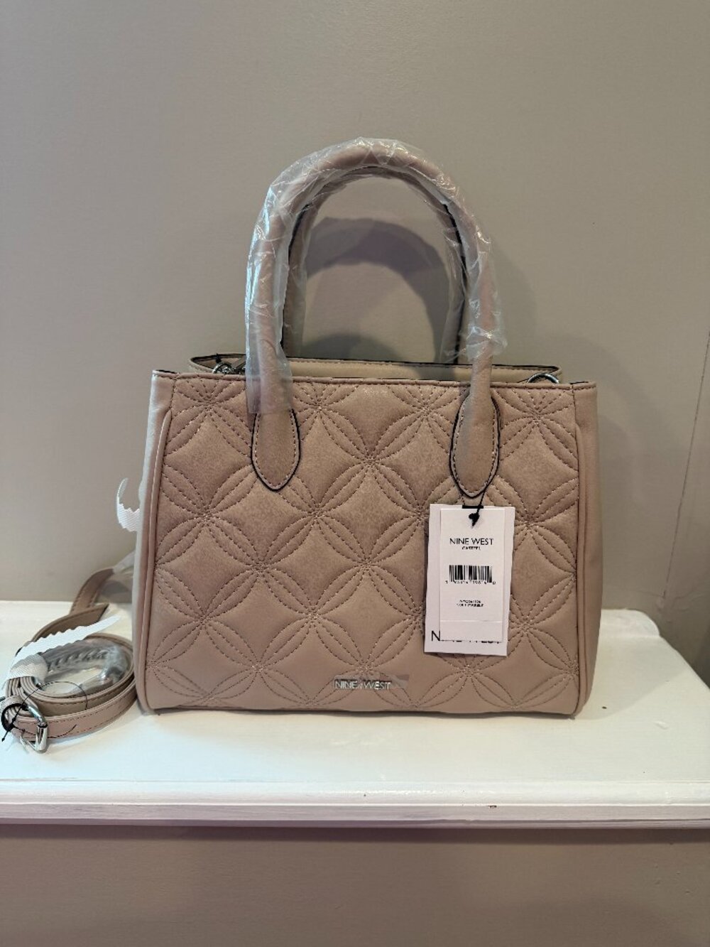 Nine West Satchel with Long Strap -NWT